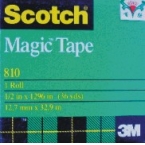 3M思高透明隱形膠帶（810 1/2）12mm*32.9m