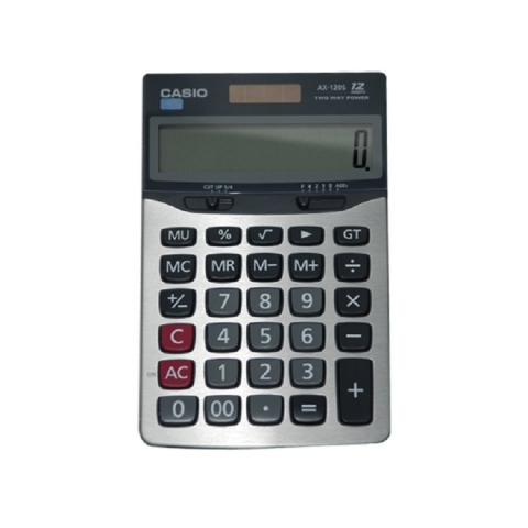 卡西歐 商務辦公用計算器 AX-120S 中型