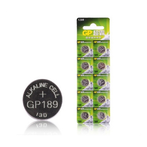 GP超霸 1.5V紐扣電子石 189/389A/AG10/LR1130/L1154-6
