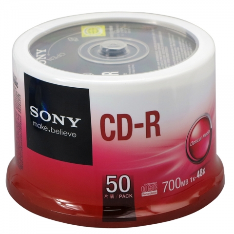 索尼光碟(50片筒裝)CD-R-6