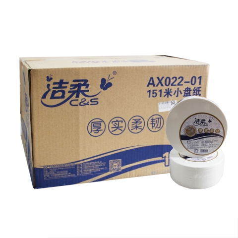 潔柔大卷紙jX022 151米/三層/12卷