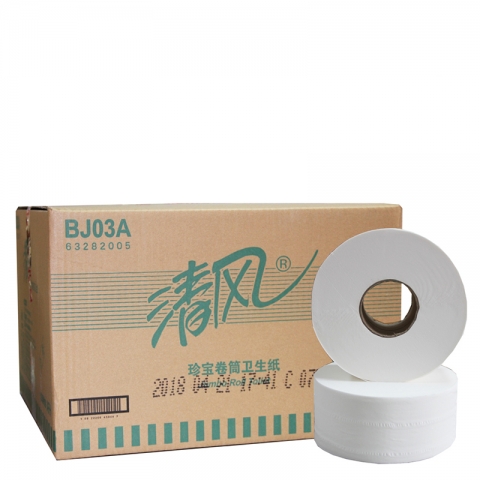 APP系列 清風牌 大卷紙 BJ03A 每箱12卷 220米雙層-6