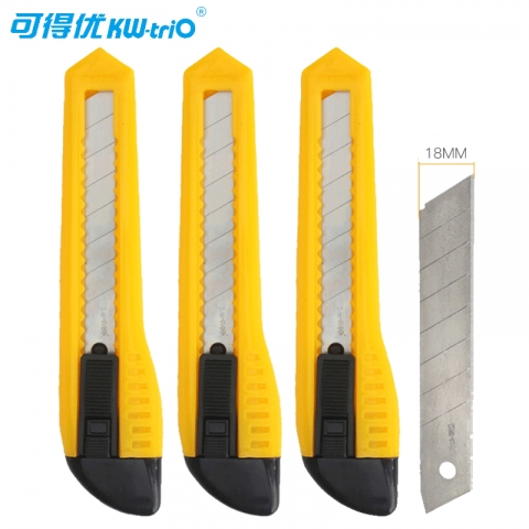 KW(可得優) 大號塑料 美工刀 3595-6