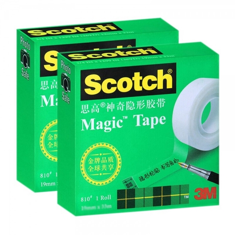 3M810(3/4)隱形膠帶19mm*10m  H