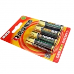 南孚高性能5號堿性電池lr6 4粒卡裝